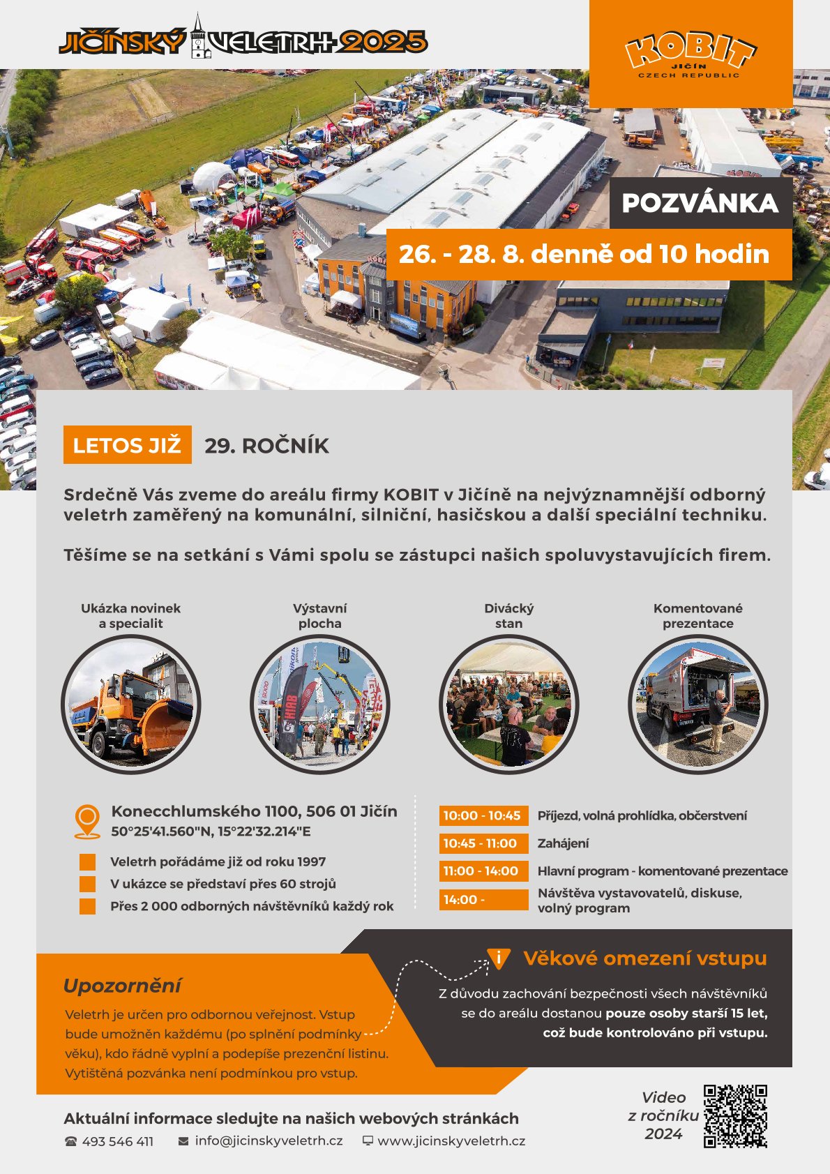 Pozvánka Jičínský veletr 2025